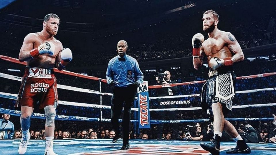 Caleb Plant y Canelo Álvarez. Foto: Especial/ Instagram