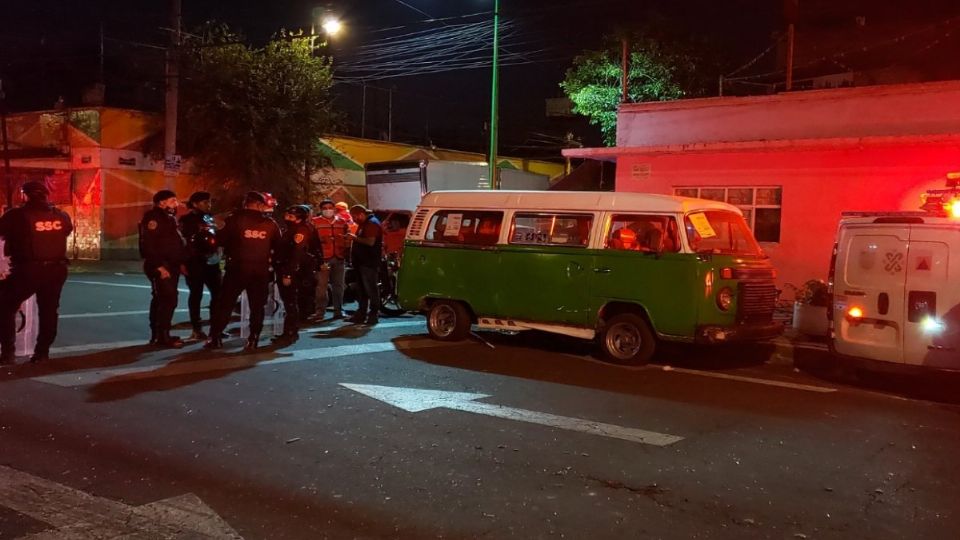 El accidente ocurrió en la colonia Magdalena Mixhuca (Foto: Twitter @BookerCDMX)