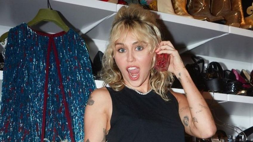 Miley Cyrus voló la red con su belleza