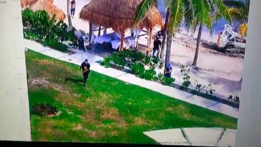 Difunden VIDEO de la balacera en hotel Hyatt Ziva de Puerto Morelos