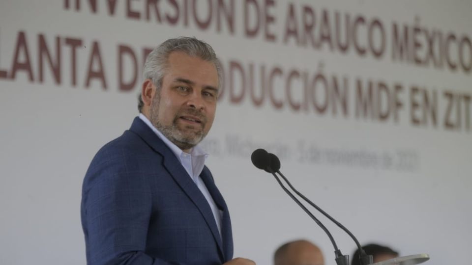 Alfredo Ramírez Bedolla, gobernador de Michoacán. Foto: Especial