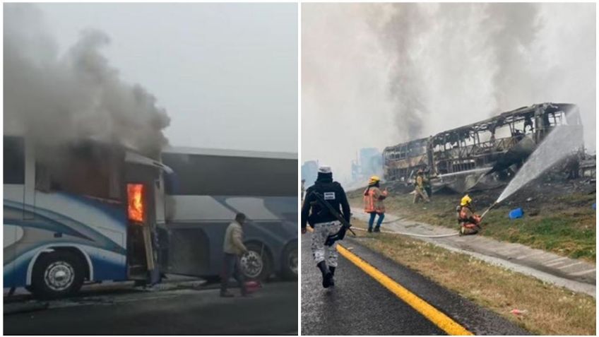 Rayados: autobús de ‘La Adicción’ se incendia camino al Estadio Azteca