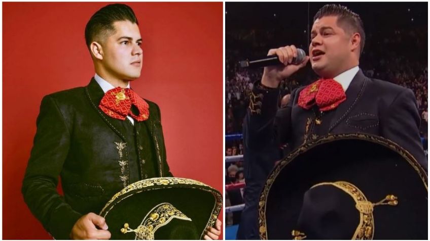 "Canelo" vs Plant: ¿Quién es "Pike" Romero, el hombre que entonó el HIMNO nacional?