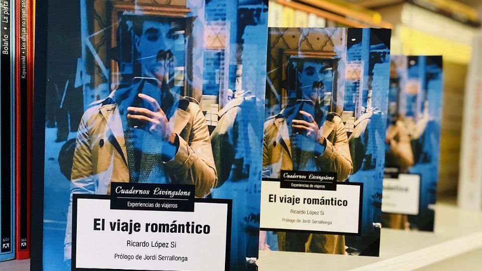 El libro 'El viaje romántico', del escritor mexicano Ricardo López Si, estará a la venta a partir del 8 de noviembre. Foto: Cortesía Ricardo López Si