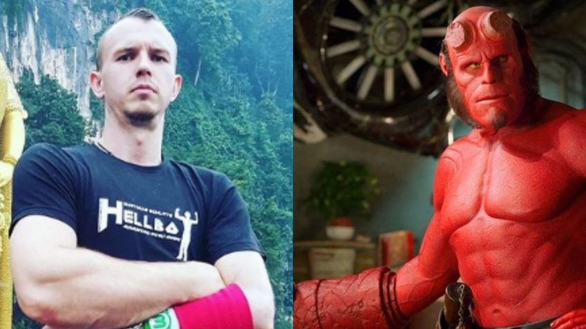 Conoce al "Hellboy" alemán; tiene un brazo más grande que el otro y es todo un campeón: VIDEO