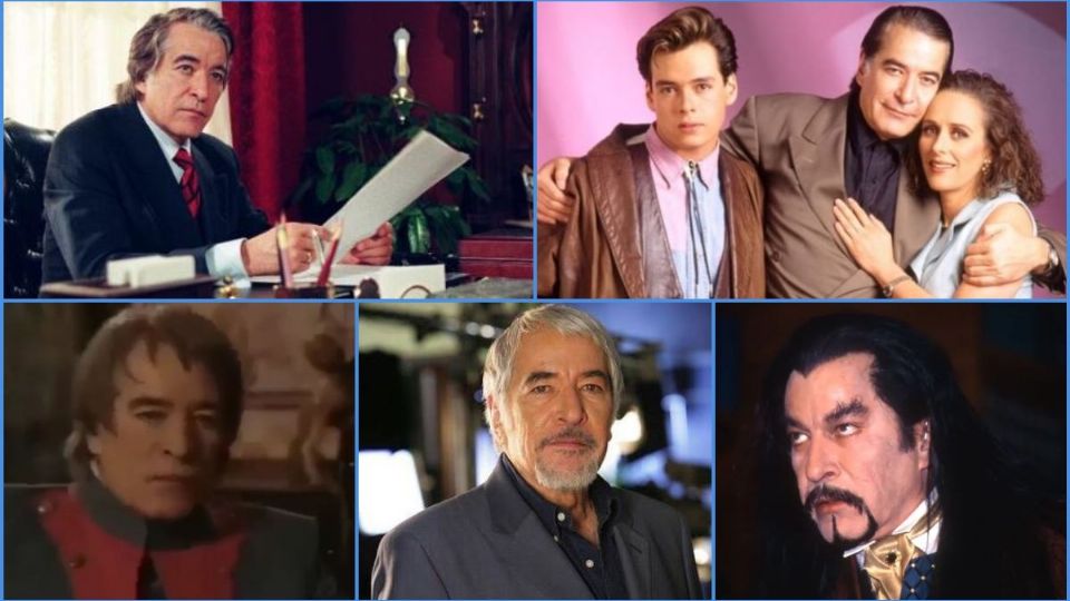 Enrique Rocha se caracterizó como uno de los grandes villanos de las telenovelas
(Foto: Especial)