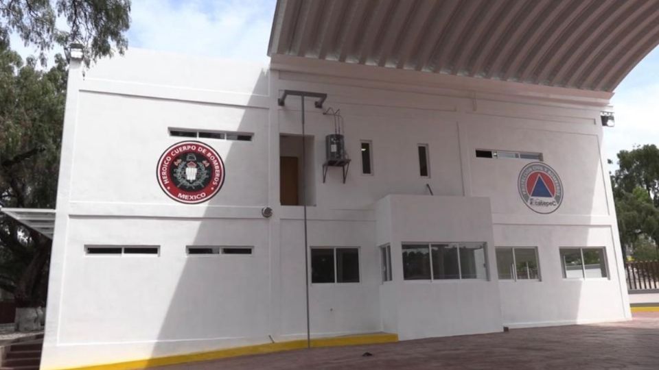 ECATEPEC. La base cuenta con dormitorios, gimnasio y aulas de capacitación. Foto: Especial