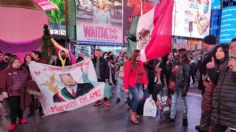 Hasta con mariachi: Así recibieron a AMLO en Nueva York los mexicanos | VIDEOS