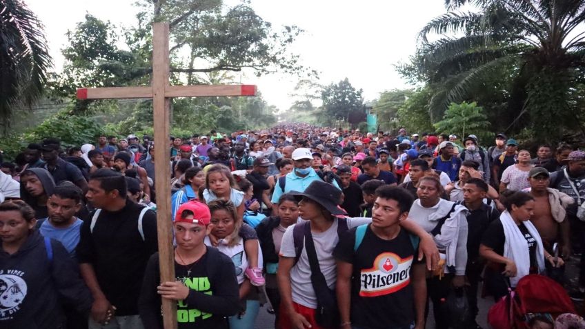 Activista convoca a nueva caravana migrante con dirección a CDMX