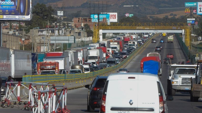 Autopista México–Puebla, una de las más peligrosas del Estado de México