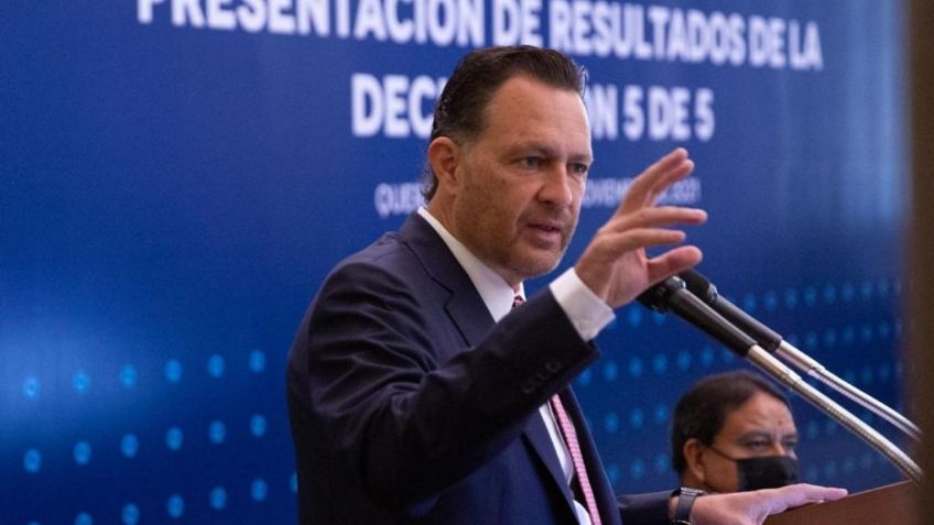 "Querétaro es el estado más transparente del país", asegura Mauricio Kuri tras implementar y cumplir con declaración 5 de 5