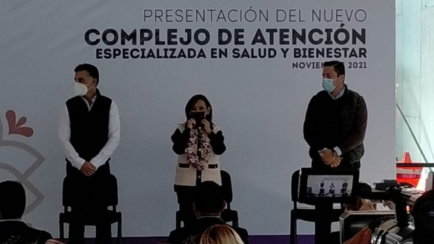 Lorena Cuéllar asegura obra denominada "Complejo de atención en salud y bienestar” en Tlaxcala