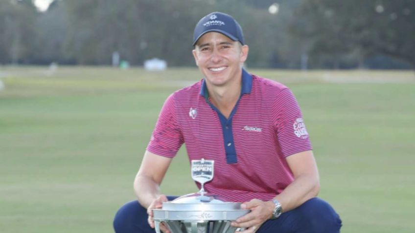 El golfista Carlos Ortiz deja título vacante por lesión en el hombro izquierdo