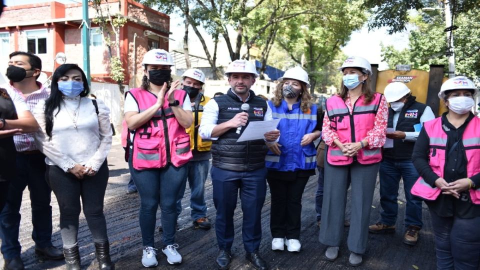 Tabe detalló que estos trabajos beneficiarán a colonias como Anáhuac, Tacuba y Legaria. Foto: Especial