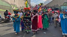 AMLO Fest: Llegan 11 mil habitantes de Xochimilco al Zócalo para apoyar al mandatario