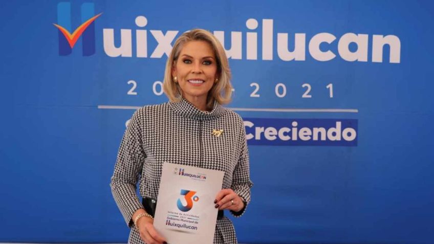 Huixquilucan es seguro y está consolidado como el mejor municipio del Edomex: María Eugenia Torres