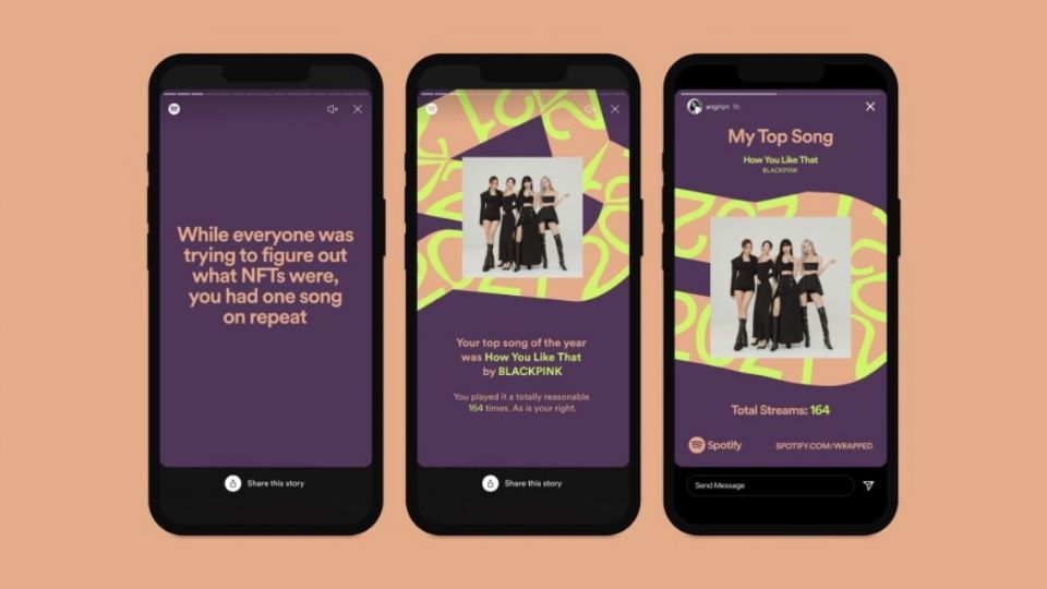 La plataforma presentó Spotify Wrapped 2021 a los usuarios (Foto: Spotify)