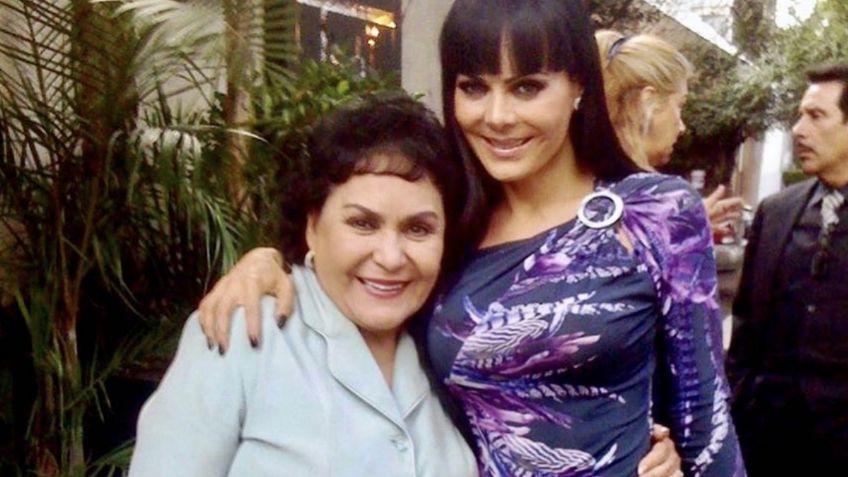 Maribel Guardia, al borde las lágrimas; así se despidió de Carmen Salinas