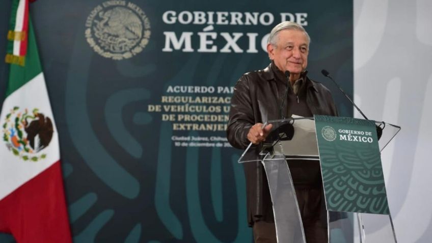 Regularización de "autos chocolates" es para la seguridad y en beneficio de la gente: AMLO