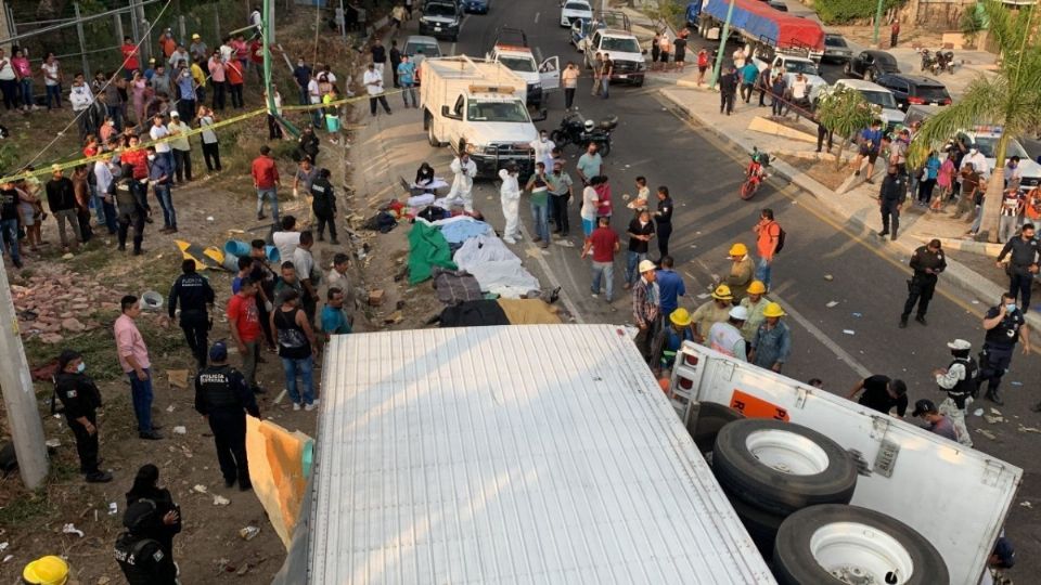 En el accidente fallecieron 55 migrantes de distintas partes de centroamérica (Foto: Cuartoscuro)