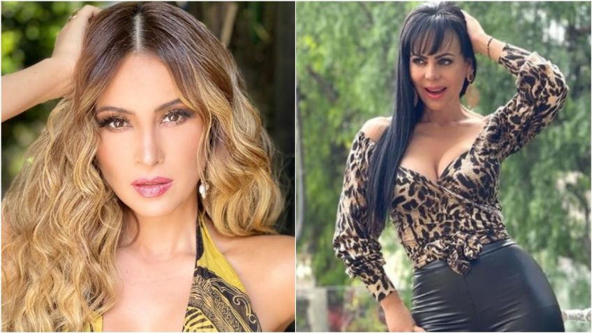 Cynthia Rodríguez y Maribel Guardia muestran la mejor forma de llevar el mismo vestido brillante para Navidad