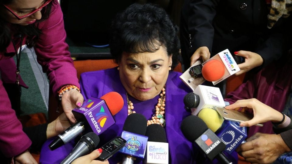 Carmen Salinas falleció este jueves a los 82 años de edad. FOTO: Cuartoscuro