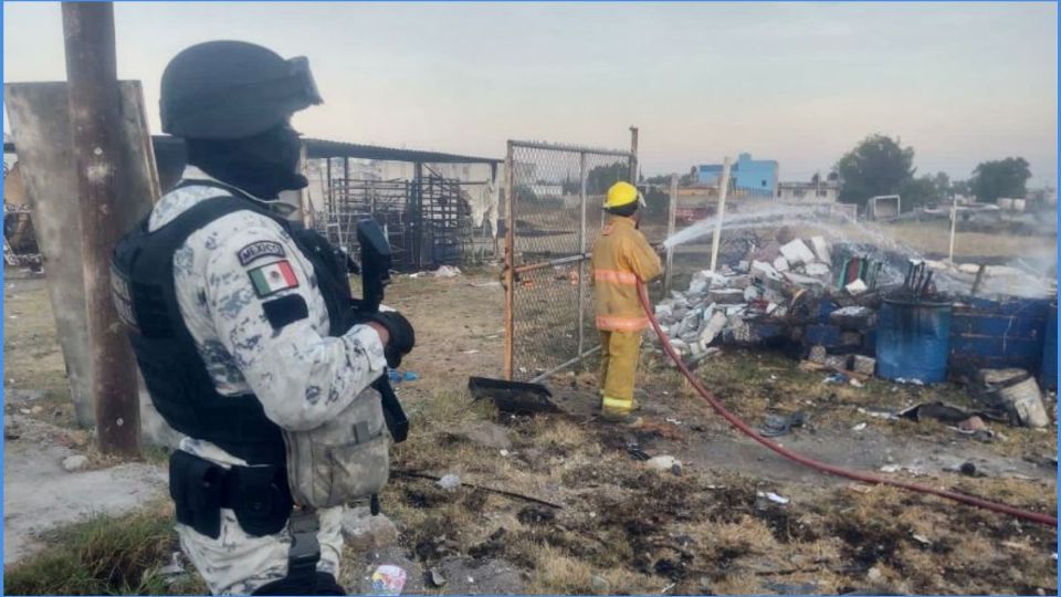 La explosión se produjo cerca de las 16:00 horas en la colonia el Mirador 
(Foto: Twitter @GN_MEXICO_)