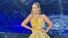 Jacqueline Bracamontes deslumbra con hermoso vestido dorado en Miss Universo 2021 | FOTO