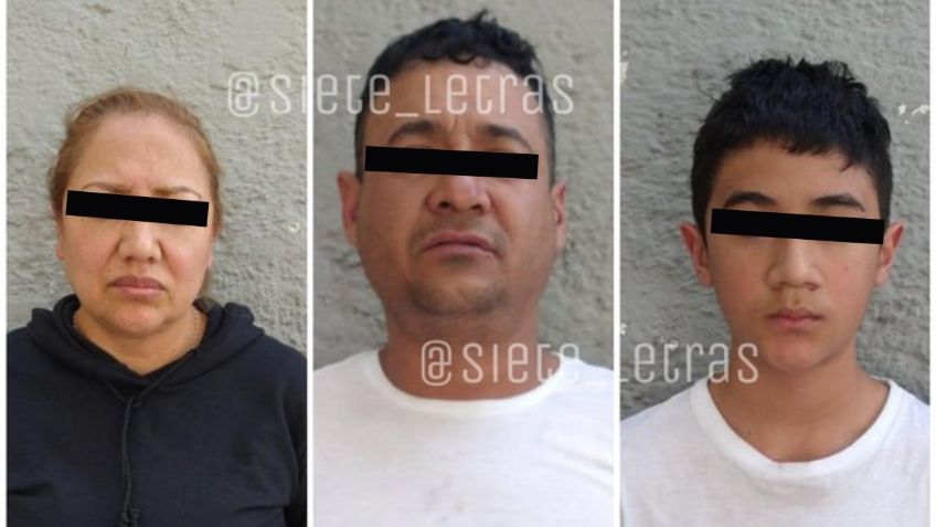 Mamá, papá y hasta el hijo se organizaban para robar; así los atraparon