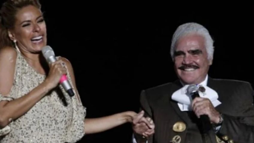 Galilea Montijo recordó cuando Vicente Fernández le cantó como regalo de cumpleaños: VIDEO