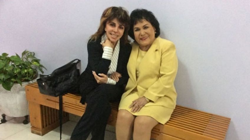 Carmen Salinas y Verónica Castro posan juntas en FOTO inédita y se viraliza