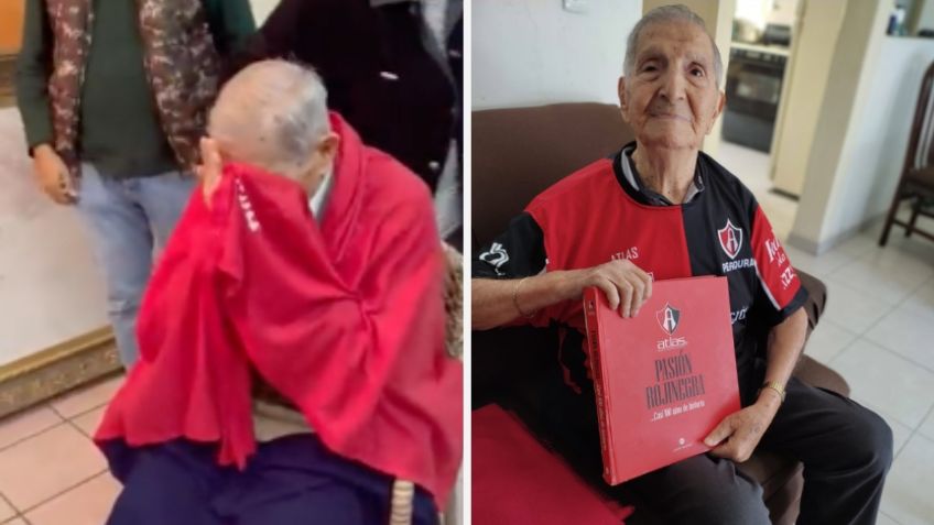 “Se acabó el hechizo”: Abuelito llora tras triunfo del Atlas; prometió no morir hasta verlo campeón