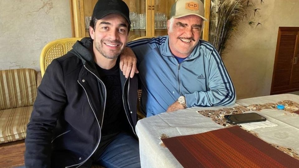 Omar conoció a Vicente previo a la pandemia. Foto: Instagram