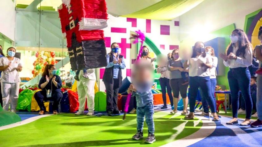 En Tamaulipas, niñas y niños de madres privadas de su libertad, celebran Navidad