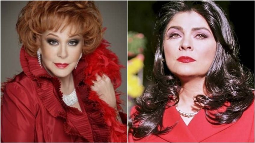 Silvia Pinal y Victoria Ruffo: FOTO inédita juntas enloquece a fans por extravagantes looks