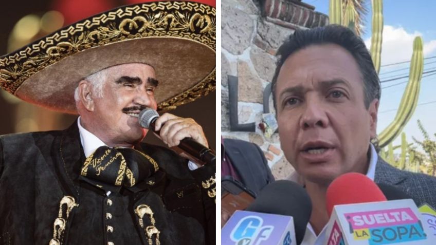 Vicente Fernández: Guadalajara tendrá "no una calle, una gran avenida" con el nombre del Charro de Huentitán