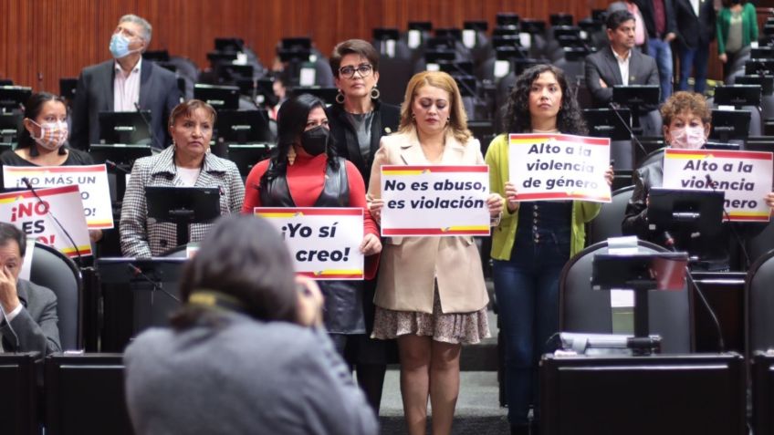 Diputadas exigen a la Cámara de Diputados no tomar protestas de panista acusado de violación