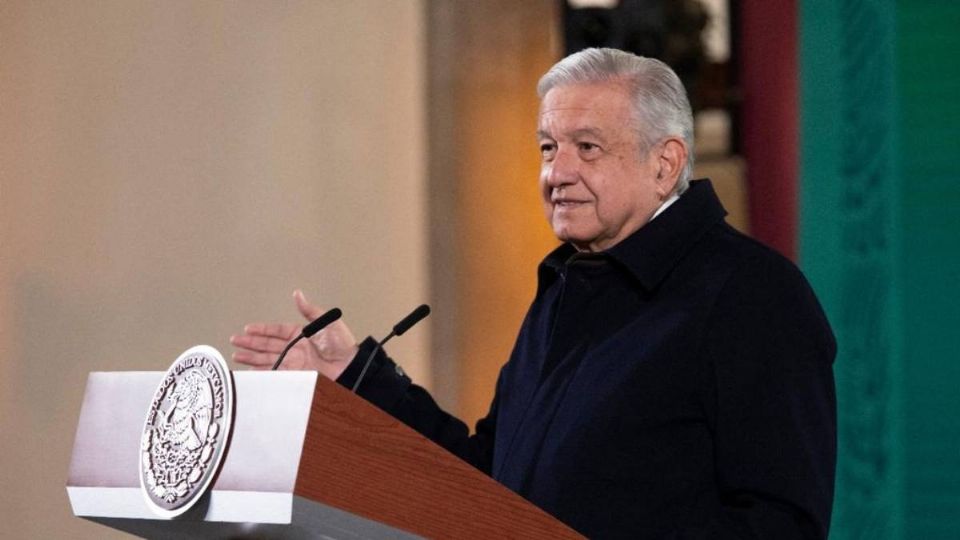 AMLO durante su conferencia de prensa Mañanera. Foto: Presidencia