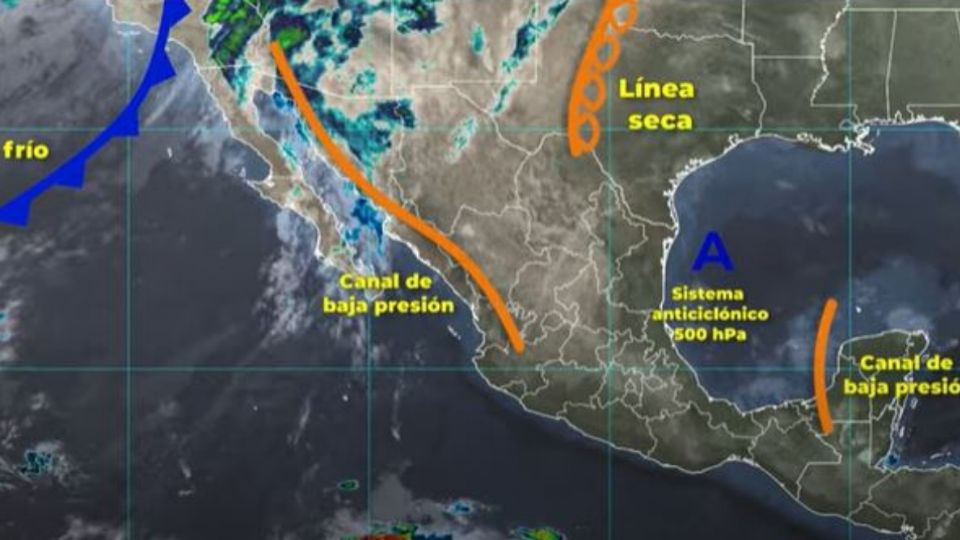 Pronóstico del clima para el 14 de diciembre (Foto: Twitter Conagua)