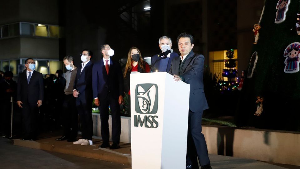 “Es necesario tomar un respiro para celebrar la vida, la salud y a las familias de la Familia IMSS”, resaltó Foto: Especial