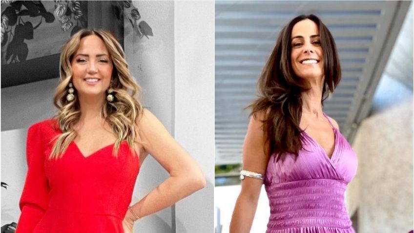 Andrea Legarreta ya tiene competencia; Paulina Mercado presume piernas de infarto en mini vestido