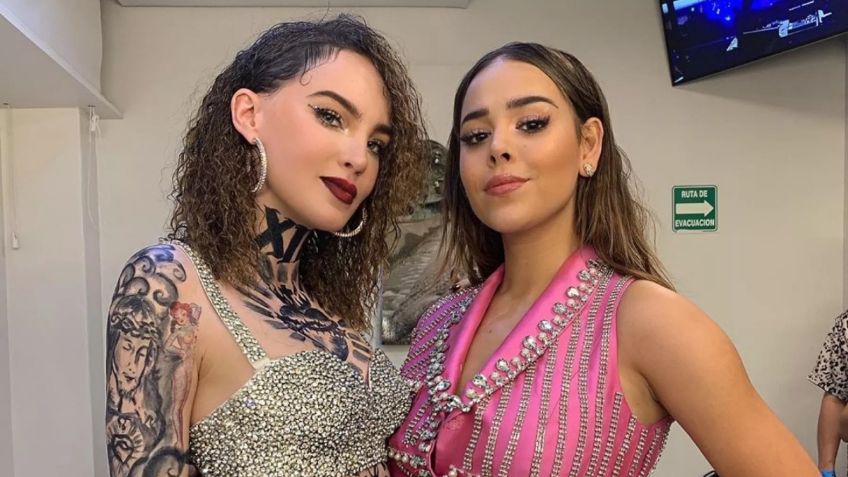 Danna Paola, ¿se burla de Belinda?; imita atrevida pose y desata controversia