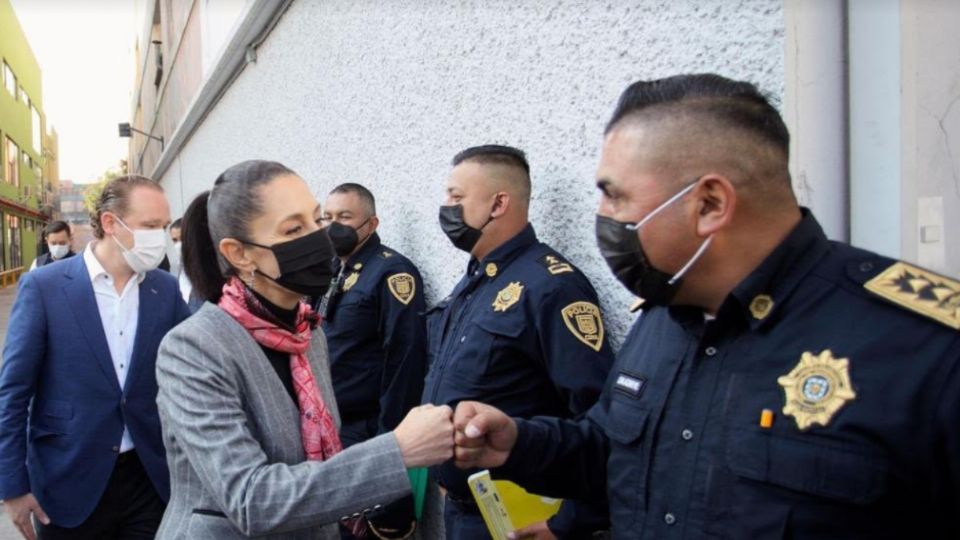 LABOR. Claudia Sheinbaum dijo que una de las tareas de la Guardia Nacional será establecer patrullajes permanentes. Foto: Especial