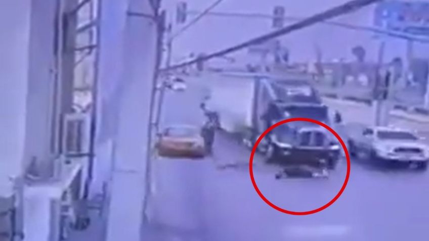 Tráiler atropella a ciclista en calles de Ciudad Juárez, así fue el terrible momento: VIDEO FUERTE