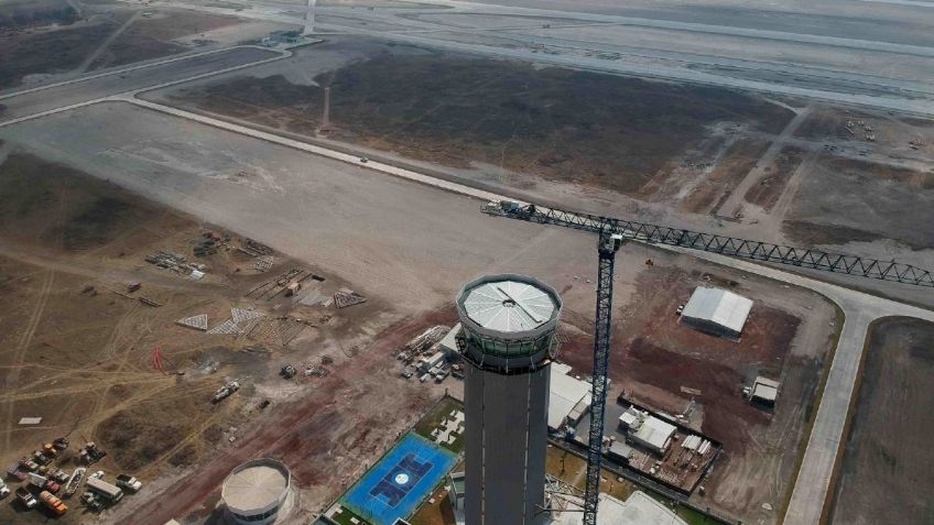 Colegio de Pilotos Aviadores desconoce si la SICT atendió observaciones de riesgos en espacio aéreo de Santa Lucía