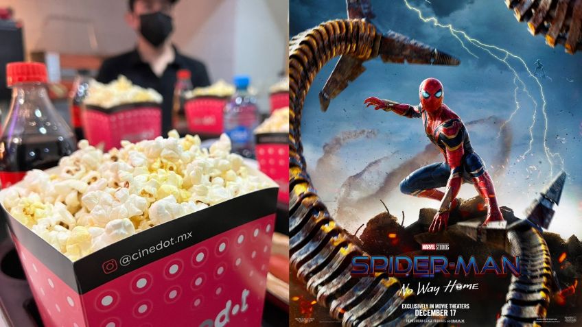 Cinedot abre tercer complejo en Centro Cultura Toluca; proyecta Spider-Man: No Way Home