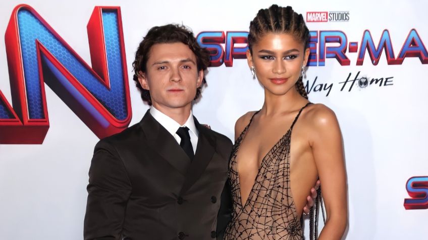 Zendaya revela foto INÉDITA de Tom Holland vestido de Spiderman cuando era niño