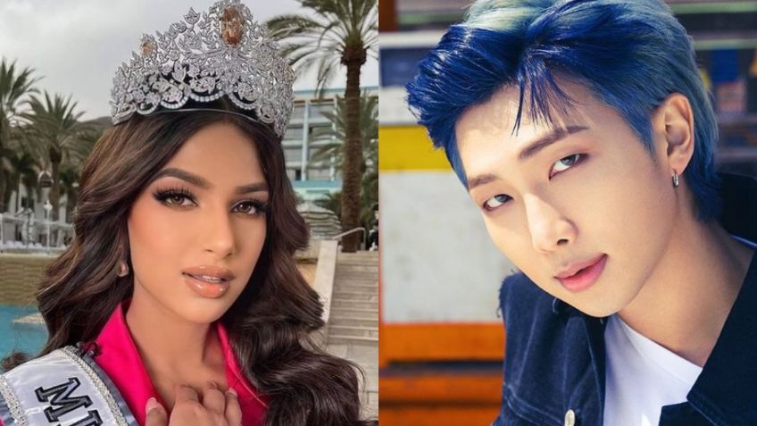 BTS: Por éste MOTIVO, ARMY relaciona a RM con la nueva Miss Universo de la India