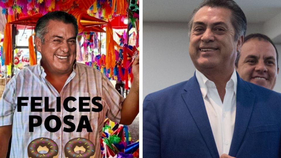 Jaime Rodríguez 'El Bronco' también pidió a seguidores que lo inviten a una posada. FOTO: Especial