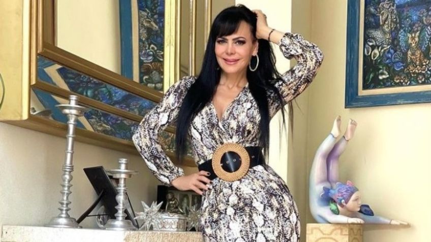 Maribel Guardia y el coqueto look de mini short azul con el que encendió las redes